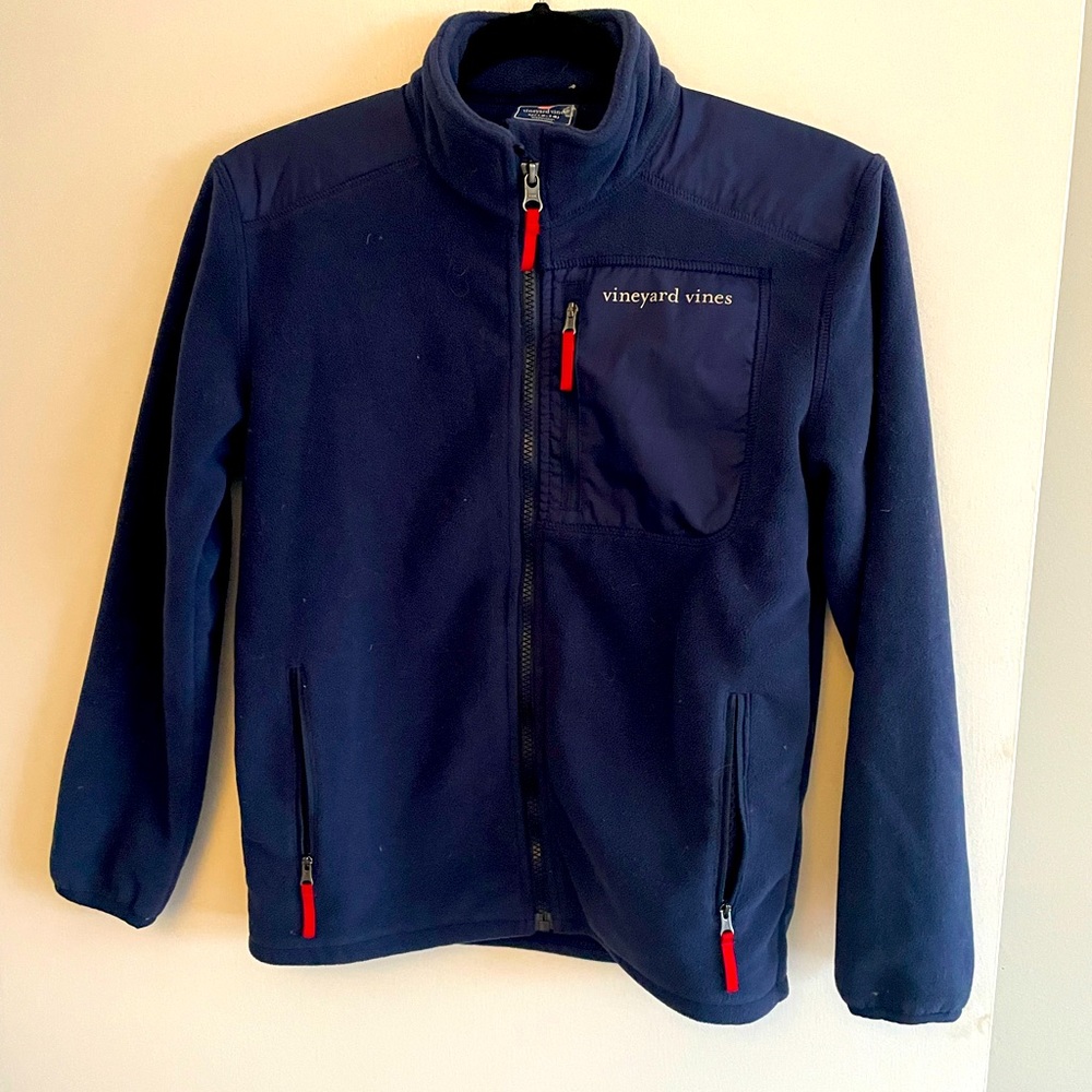 Vineyard Vines Boys Navy Fleece M
